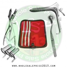  Hegar uterine dilator 3 pieces set, 7-8, 9-10, 11-12, pinwheel,mathieu, grave large, collin 3pcs